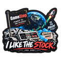 I Like the Stock GameStop January 2021 sticker product photo