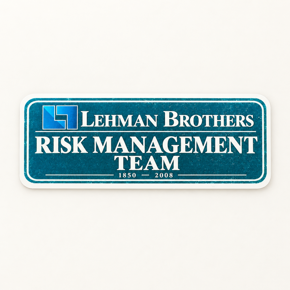 Lehman Brothers Sticker 3 Pack
